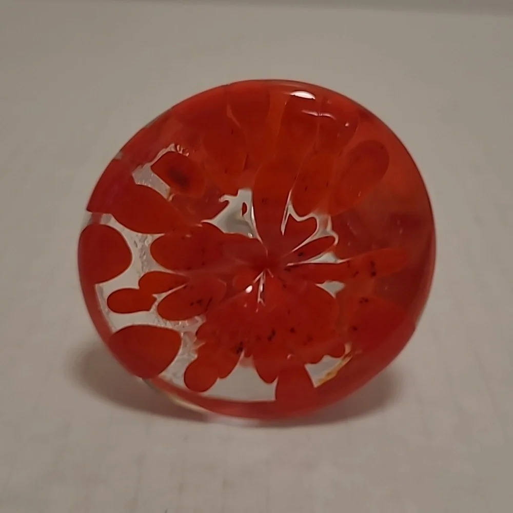 Beautiful Art Glass Ring Holder